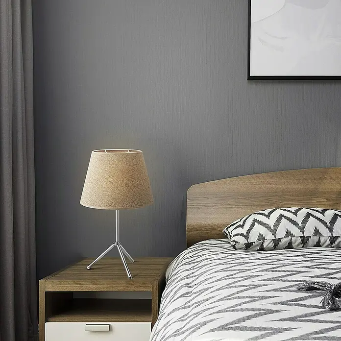 Home Sweet Home Lampenkap Melrose - Ø x h: 24 x 16 cm, Taupe, Stof, Ovaal - Sfeeropname