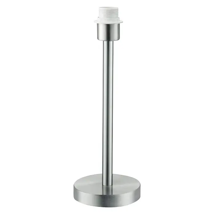 Home Sweet Home Lámpatalp Stick - 40W, Színe: Matt acél, Magasság: 39 cm - Elülső nézet
