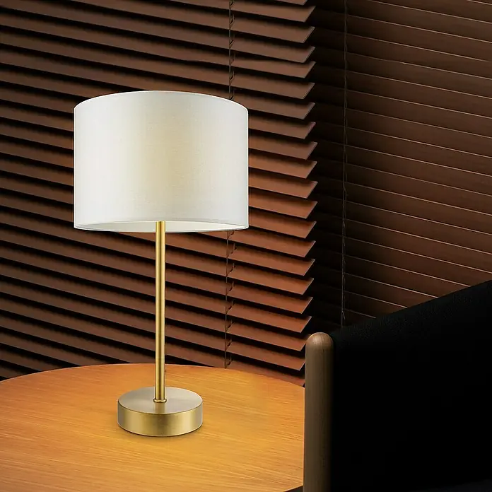 Home Sweet Home Lampvoet Single - 40 W, Kleur: Messing, Hoogte: 37 cm - Sfeeropname