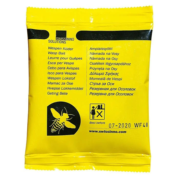 Swissinno Natural Control Ersatzköder - 2 Stk., Wespen - Vorderansicht