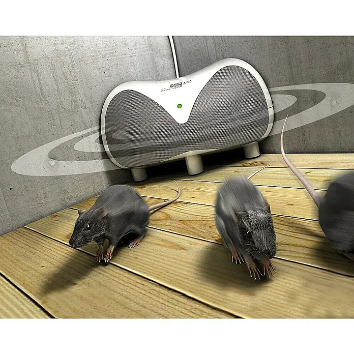 Swissinno Ultraschall-Nagetiervertreiber - 3 W, Wirkungsbereich: 30 m² - Stimmungsaufnahme