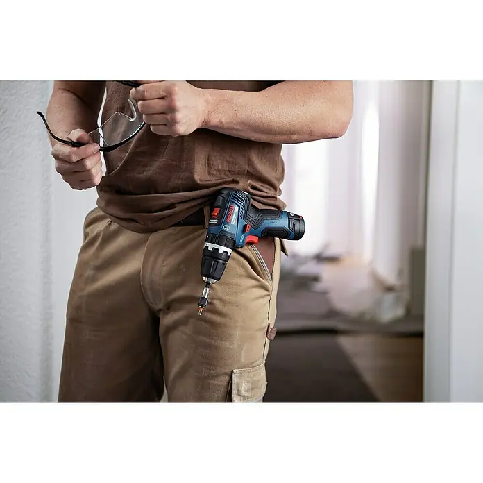 Bosch Professional Akku-Schlagbohrschrauber GSB 12V-35 Solo - 12 V, Ohne Akku, Leerlaufdrehzahl: 0 U/min - 1.750 U/min - Anwendungsbeispiel