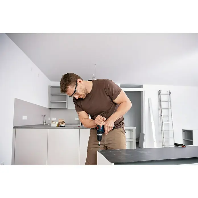 Bosch Professional Akku-Schlagbohrschrauber GSB 12V-35 Solo - 12 V, Ohne Akku, Leerlaufdrehzahl: 0 U/min - 1.750 U/min - Anwendungsbeispiel