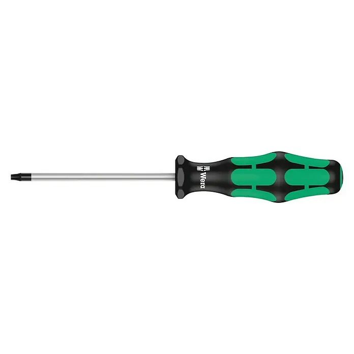 Wera Kraftform Plus Schraubendreher 367 TORX® - TX 10, Klingenlänge: 80 mm - Vorderansicht