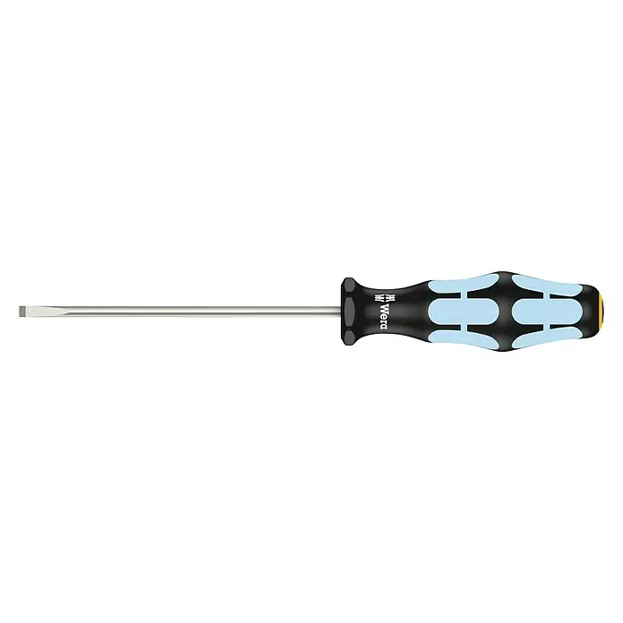 Wera Kraftform Plus Schraubendreher 3335 - Klingenlänge: 100 mm, Klingenbreite: 3,5 mm - Vorderansicht