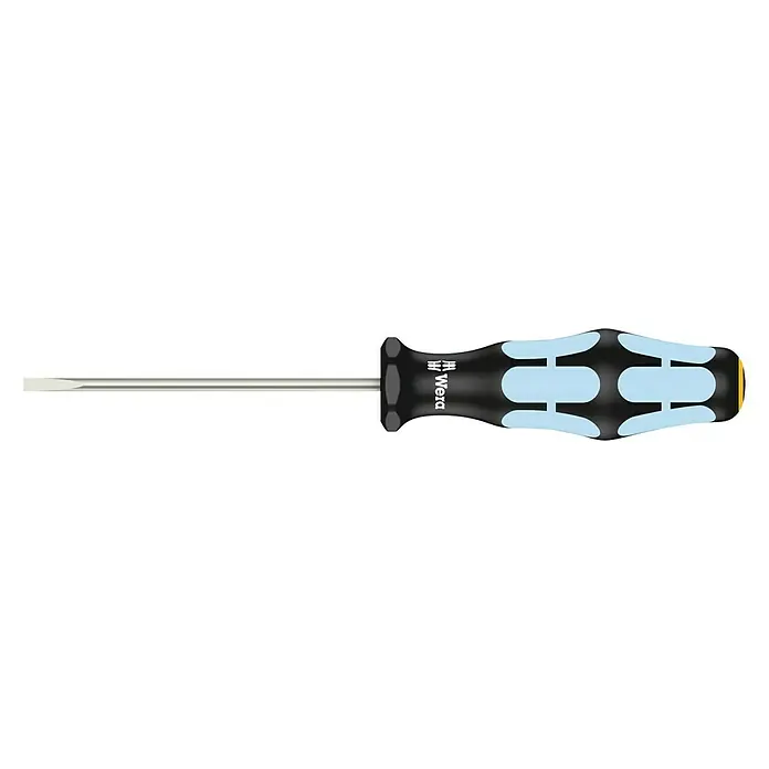 Wera Kraftform Plus Schraubendreher 3335 - Klingenlänge: 80 mm, Klingenbreite: 3 mm - Vorderansicht