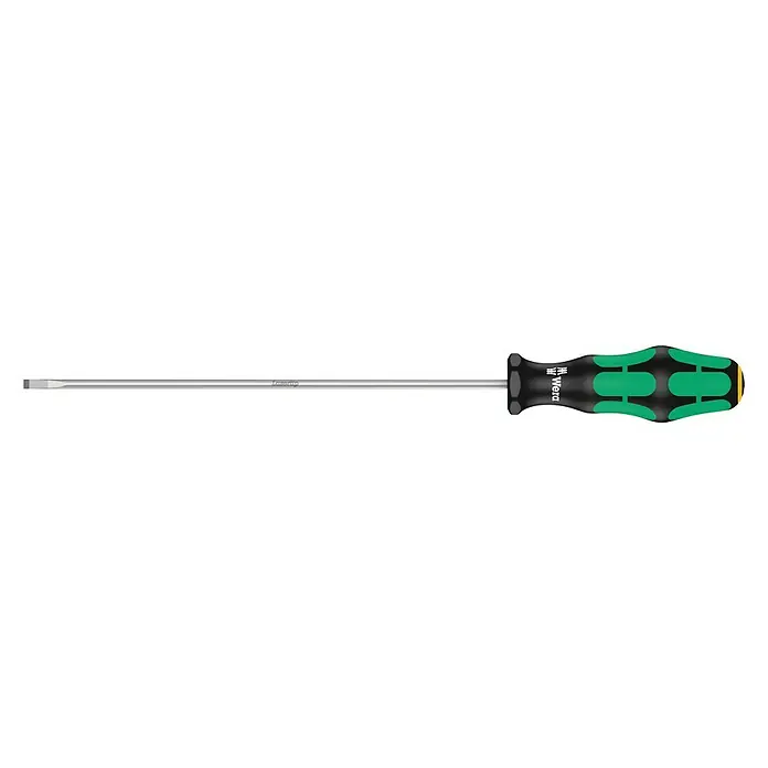 Wera Kraftform Plus Schraubendreher 335 - Klingenlänge: 200 mm, Klingenbreite: 4 mm - Vorderansicht