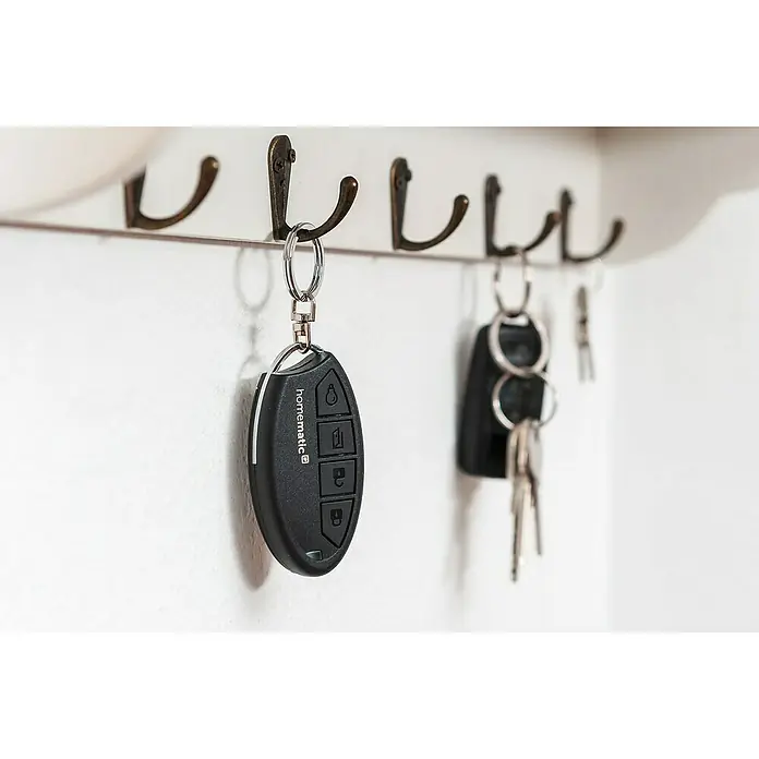Homematic IP Funkfernbedienung HmIP-KRCK - Passend für: Homematic IP Türschlossantrieb, Schwarz, 75 x 38 x 14 mm - Stimmungsaufnahme