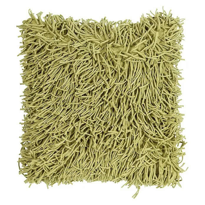Kissen Jersey - Grün, 45 x 45 cm, 100 % Baumwolle - Vorderansicht