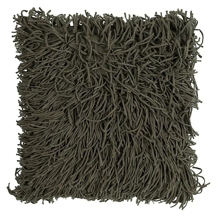 Kissen Jersey - Dunkelgrün, 45 x 45 cm, 100 % Baumwolle - Vorderansicht