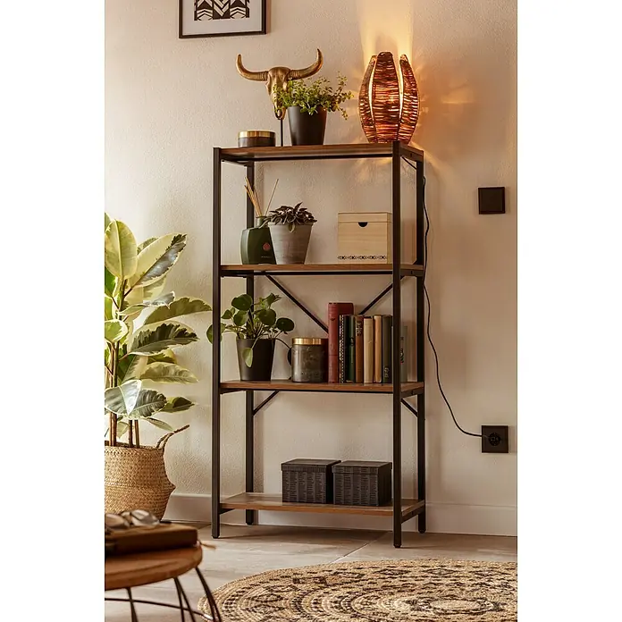 Eglo Mongu Tischleuchte - 40 W, Braun, E27 - Stimmungsaufnahme