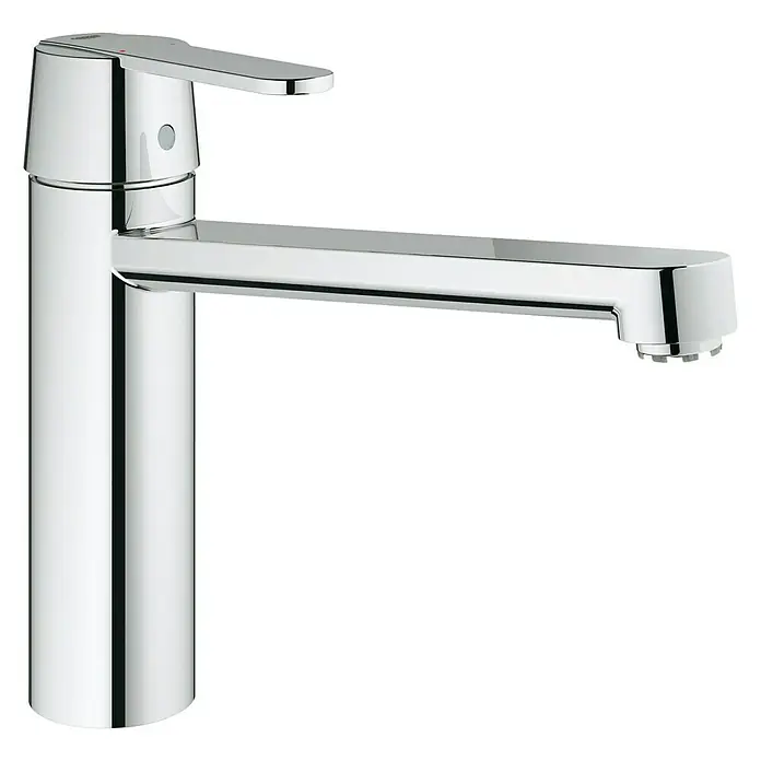 Grohe Spültischarmatur Get - Niederdruck, Chrom - Diagonale Ansicht