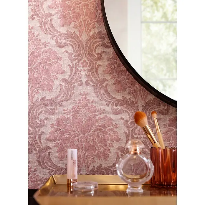 AS Creation Vliestapete Paradise Garden - Altrosa, Ornament, 10,05 x 0,53 m - Stimmungsaufnahme