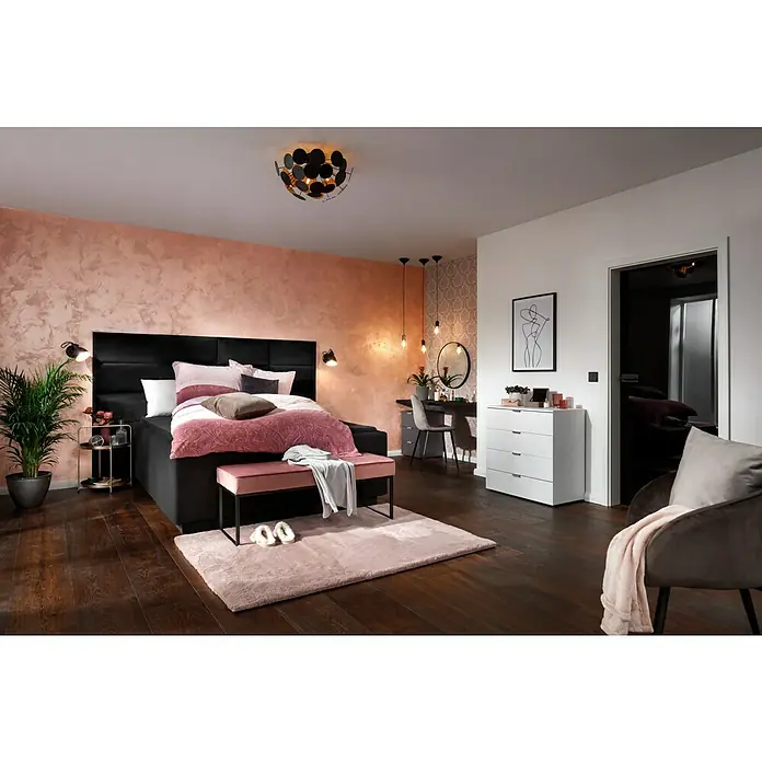 SCHÖNER WOHNEN-Farbe Trendstruktur Effektfarbe - Schimmer-Optik, 2,5 l, Shiny Rose - Stimmungsaufnahme
