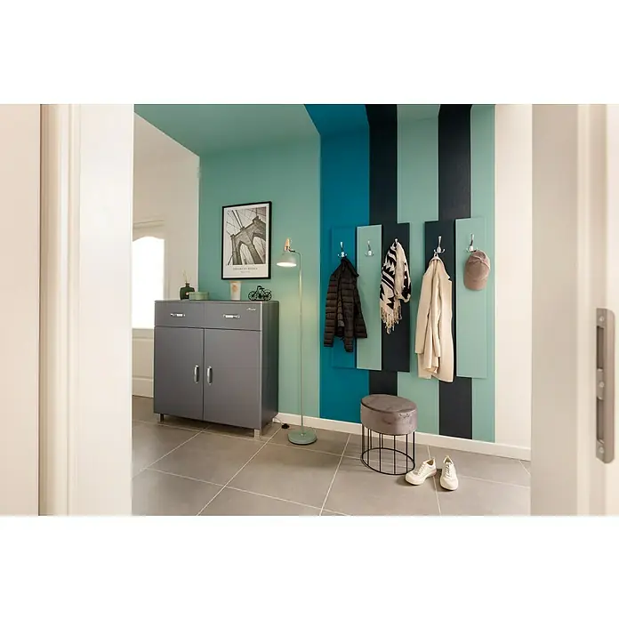 Phönix Miami Schuhschrank - L x B x H: 37 x 110 x 111 cm, Grau, Anzahl Fächer: 2 Stk. - Stimmungsaufnahme
