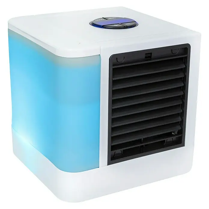 Proklima Luchtkoeler - 5 W, Wit, 14 x 14 x 14,5 cm, USB - Diagonaal zicht
