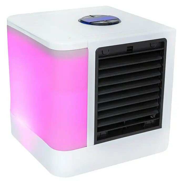 Proklima Luchtkoeler - 5 W, Wit, 14 x 14 x 14,5 cm, USB - Diagonaal zicht