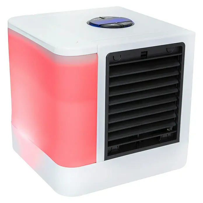 Proklima Luftkühler - 5 W, Weiß, 14 x 14 x 14,5 cm, USB - Diagonale Ansicht