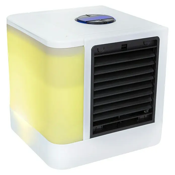 Proklima Luftkühler - 5 W, Weiß, 14 x 14 x 14,5 cm, USB - Diagonale Ansicht