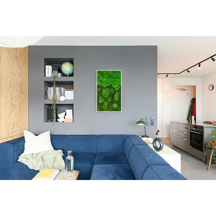 styleGreen Moosbild - 60 x 100 cm - Stimmungsaufnahme