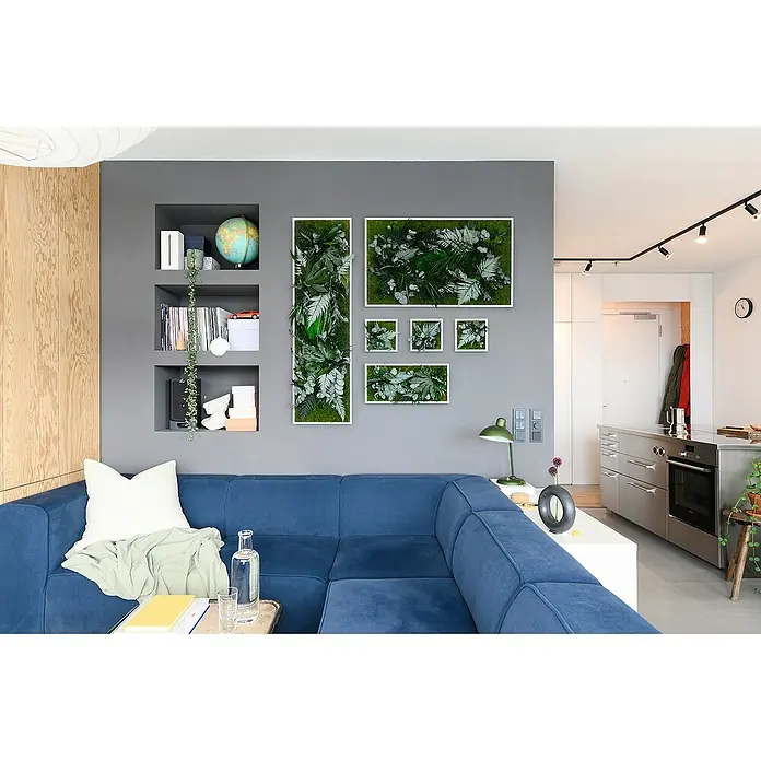 styleGreen Pflanzenbild Dschungeldesign - 22 x 22 cm - Stimmungsaufnahme