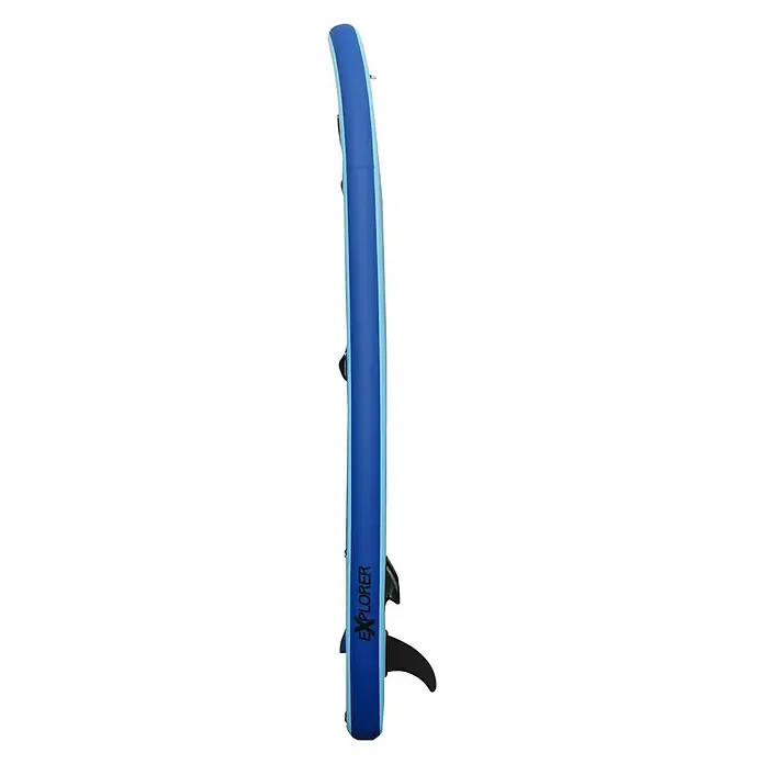 Explorer SUP-Board-Set 320 - L x B x H: 320 x 76 x 15 cm, Nutzlast: 130 kg, Blau, Aufblasbar - Rechte Seitenansicht
