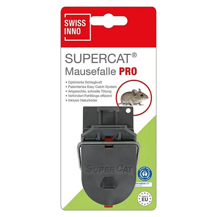 Swissinno Mausefalle Supercat - Schlagfalle - Draufsicht