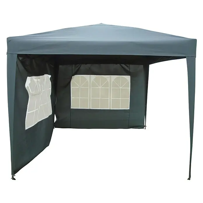 Outfit Pavillon-Seitenwände Easy Up - Passend für: Outfit Steckpavillon Easy Up, Grau - Vorderansicht