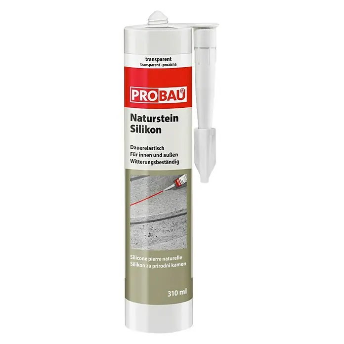 Probau Naturstein-Silikon - Basalt, 310 ml - Vorderansicht