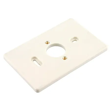 Montageplaat Combinatie, polarwit