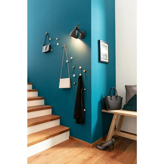 swingcolor Wandfarbe SIMPLY - Blau - Nr. 18, 2,5 l, Matt - Stimmungsaufnahme