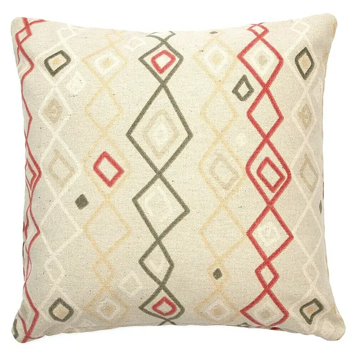 Cojín Abba - Natural, 45 x 45 cm, 100% algodón - Vista frontal