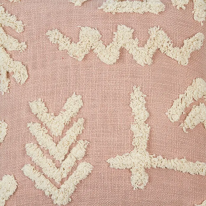 Cojín Denver - Rosa, 45 x 45 cm, 100% algodón - Primer plano