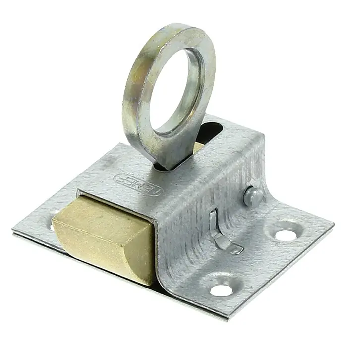 Nemef Raambeveiliging Raamknip klein - 40 x 52 mm, Metaal - Diagonaal zicht