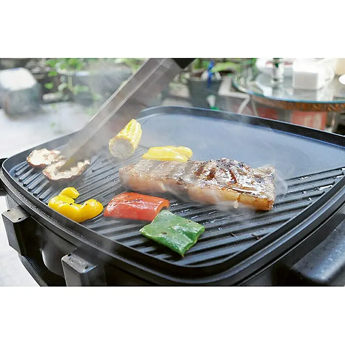 Buschbeck Elektrogrill Power Grill RO906 - 2.000 W, Hauptgrillfläche: 40 x 35 cm - Anwendungsbeispiel