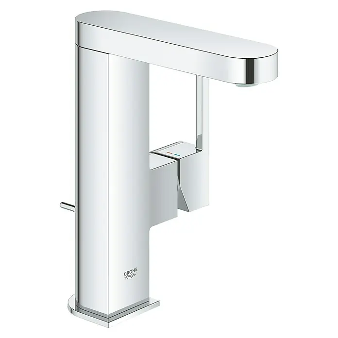 Grohe Waschtischarmatur Plus - Chrom, M-Size - Diagonale Ansicht
