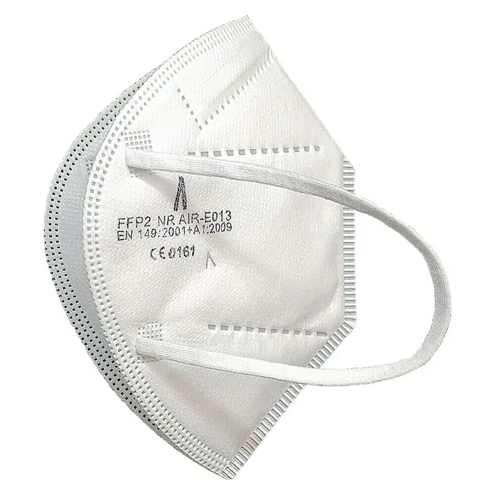 Mascarilla AIRNATECH AIR-E013® - FFP2, 5 ud., Blanco - Vista angular