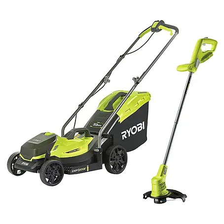 Ryobi  Accu Grasmaaier en Trimmer kit