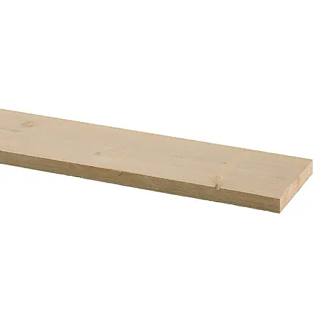 Massief houten plank Steigerhout