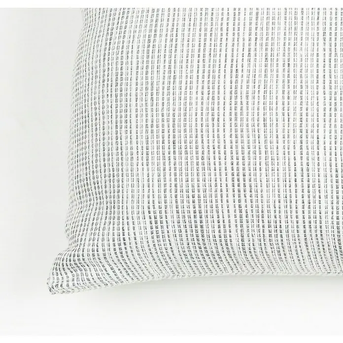 Cojín Toscana - Gris plata, 45 x 45 cm, 70 % algodón, 30 % poliéster - Primer plano