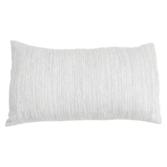 Cojín Toscana - Gris plata, 30 x 50 cm, 70 % algodón, 30 % poliéster - Vista frontal
