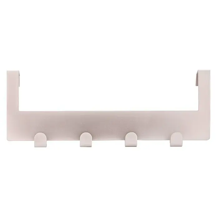 Siro Türgarderobe - L x H: 255 x 100 mm, Vernickelt - Vorderansicht