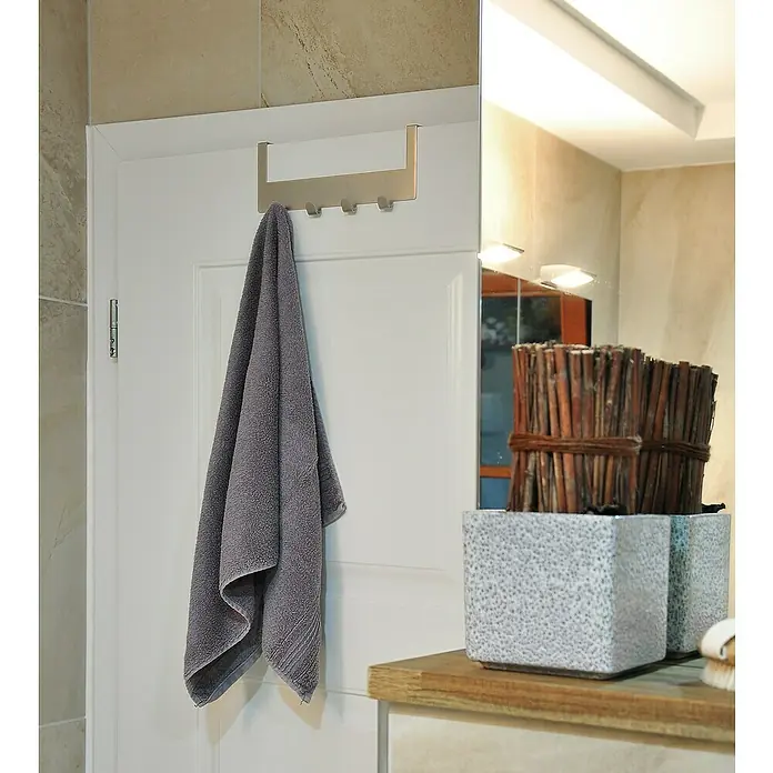 Siro Türgarderobe - L x H: 255 x 100 mm, Vernickelt - Stimmungsaufnahme