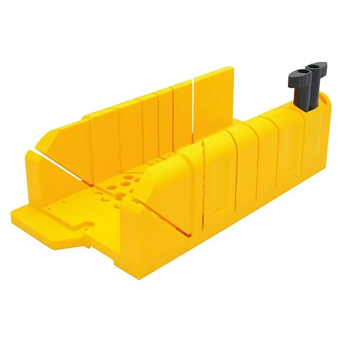Stanley Gehrungslade - Gelb, Kunststoff, L x B x H: 300 x 130 x 80 mm - Diagonale Ansicht