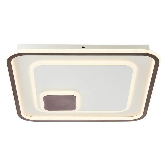 Brilliant LED-Wand- & Deckenleuchte Argulon - 55 W, L x B x H: 6 x 50 x 50 cm, Weiß, Warmweiß - Ansicht von unten