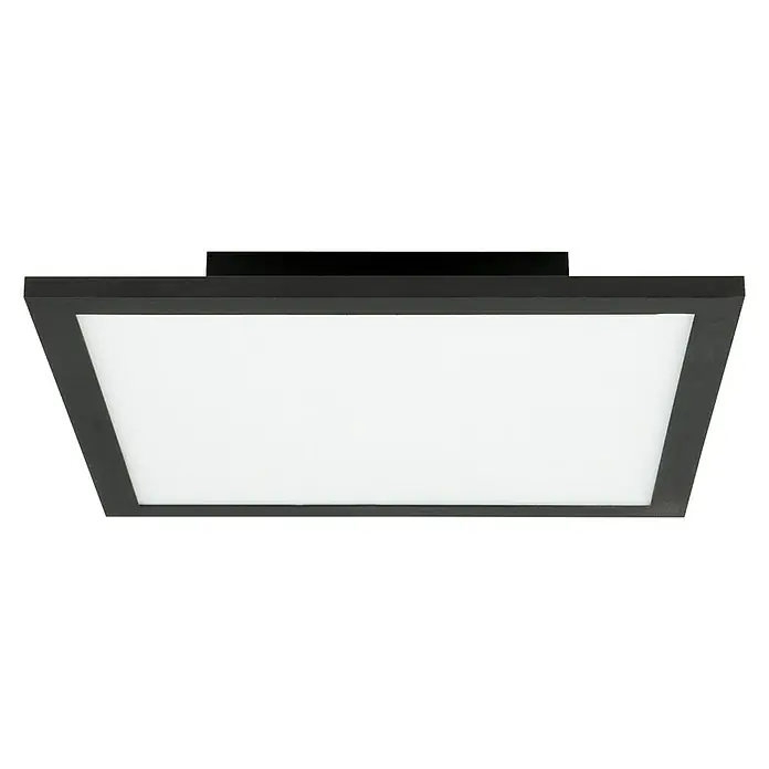 LED-Panel Buffi - 18 W, L x B x H: 29,5 x 29,5 x 5 cm, Schwarz, Neutralweiß - Ansicht von unten