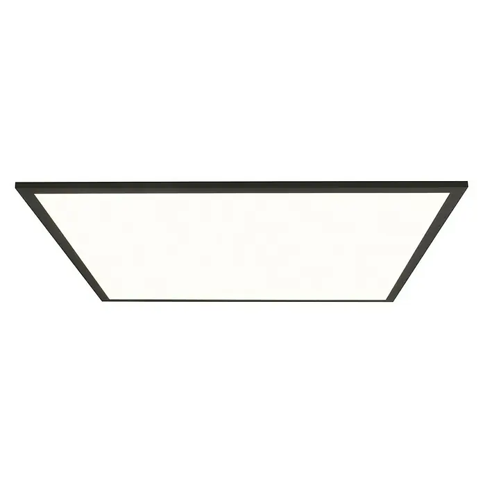 LED-Panel Buffi - 40 W, L x B x H: 59,5 x 59,5 x 5 cm, Schwarz, Neutralweiß - Ansicht von unten