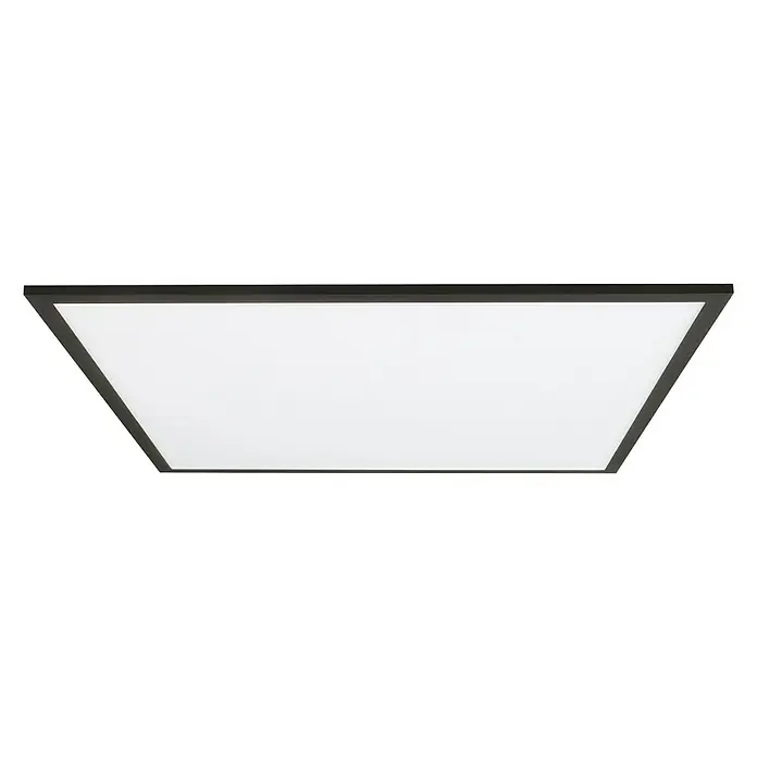 LED-Panel Buffi - 40 W, L x B x H: 59,5 x 59,5 x 5 cm, Schwarz, Neutralweiß - Ansicht von unten