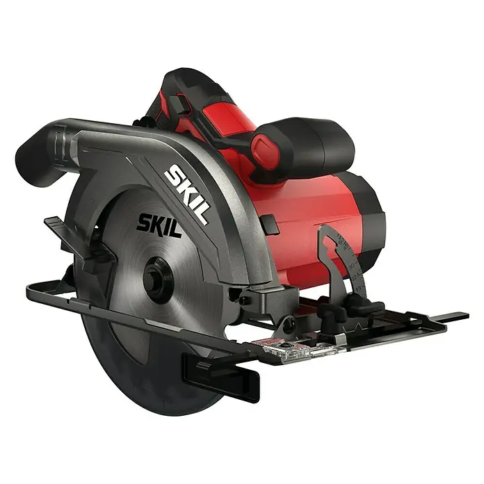 Skil Handkreissäge 5820 AA - 1.250 W, Sägeblatt: Ø 184 mm, Leerlaufdrehzahl: 5.300 U/min - Diagonale Ansicht