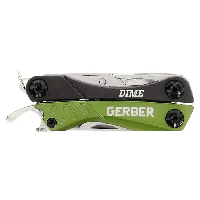 Gerber Cuchillo multiuso Dime - Largo: 10,8 cm, 12 funciones, Alicate universal - Vista de perfil izquierdo